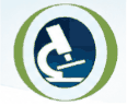 Noble Care Medical Laboratory logo: a microscope in green and navy circles